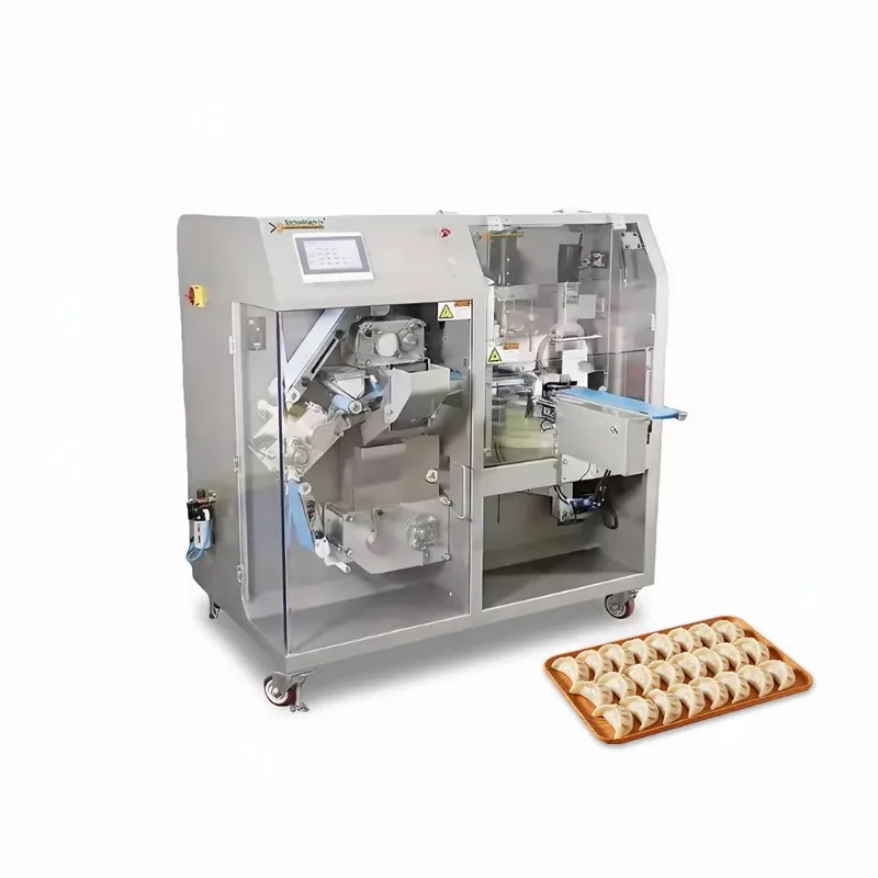 Customized Automatic Frozen Food Factory Professional Meat Stuffing High Speed 40 Pcs/Min Commercial Dumpling Machine