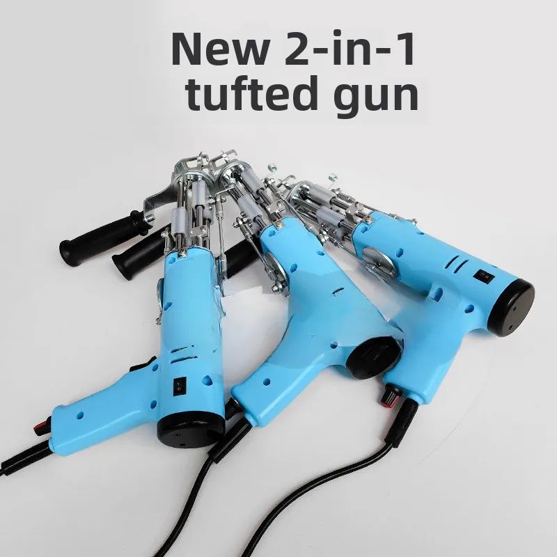 New Tufting Gun 2-in-1 Cutting Fleece Ring Fleece