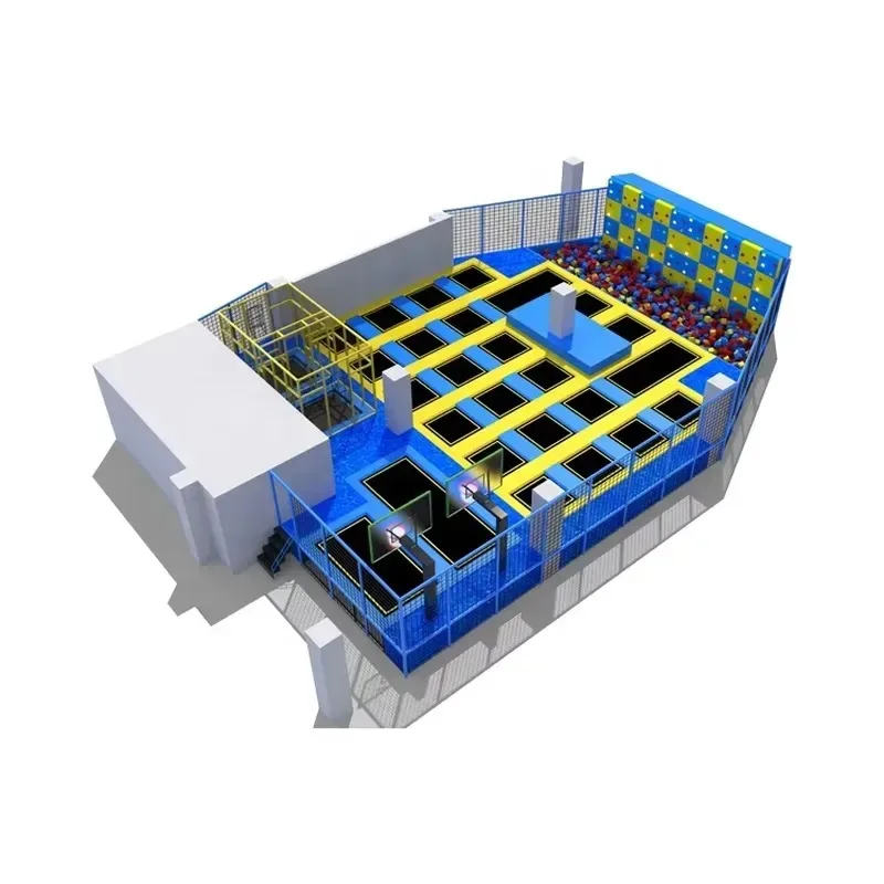 New Commercial Trampoline Park for Game Center