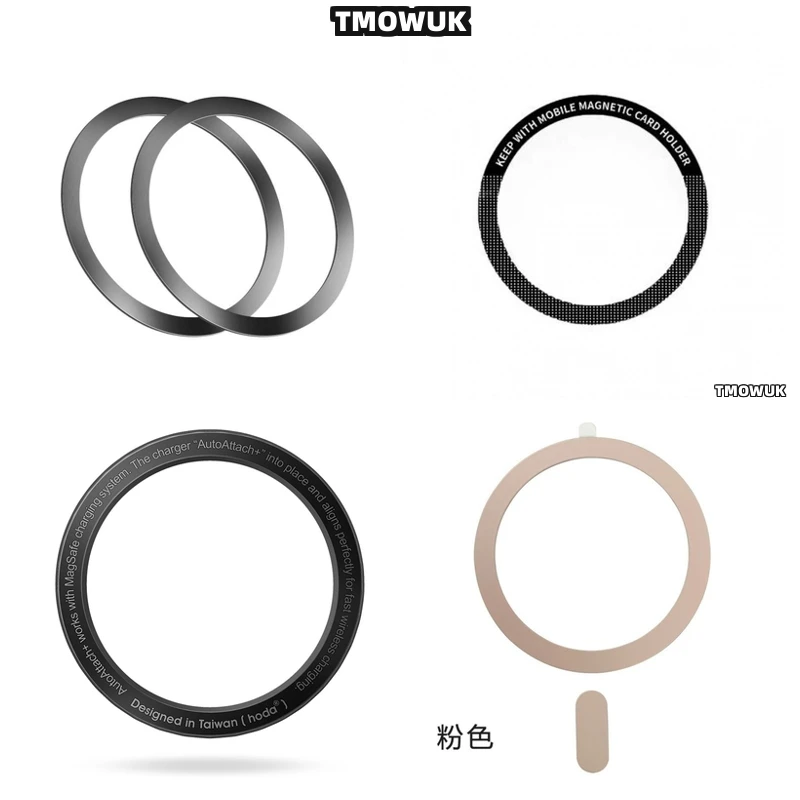 

For OnePlus 13 12 9 Ace 2 3 3V 2V Pro Nord For Magsafe Metal Plate Ring Sticker Efficient Wireless Charging