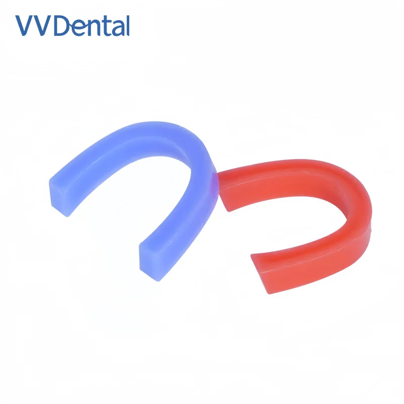 12Pcs VV Dental Edentulous Jaw Soft Wax Embankment Model Dental Model Student Learning Teaching Tool