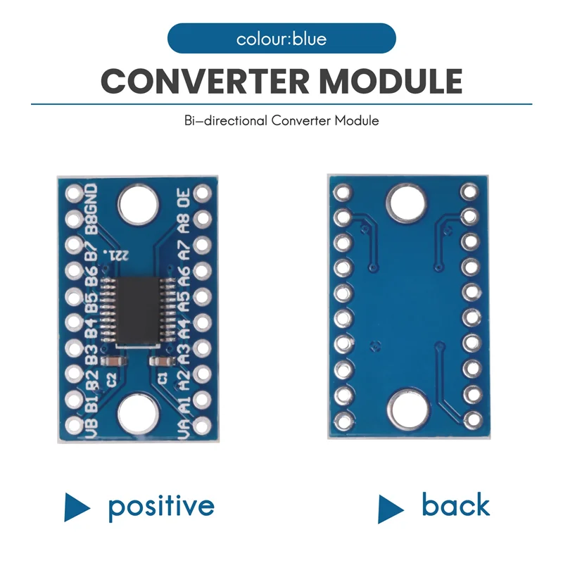 5Pcs TXS0108E 8 Channel Logic Level Converter Bi-Directional High Speed Full Duplex Shifter 3.3V 5V