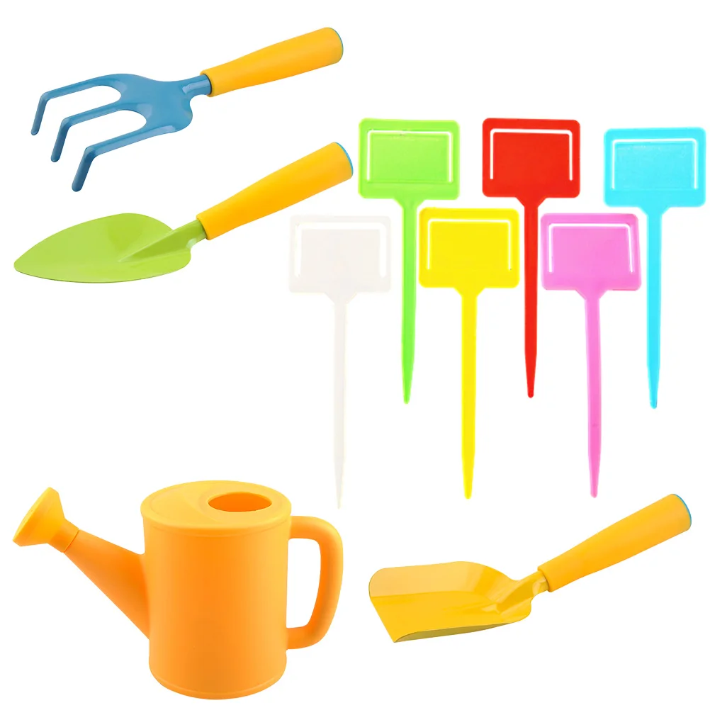 Jouets de plantation de jardin pour enfants, Mini pelles, outils pour légumes, amusant et sûr, belle Surface lisse, léger, temps de famille