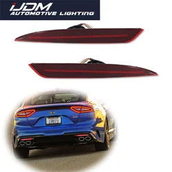 For KIA Optima K5 2016 2017 2018 Red LED Car Rear Bumper Reflectors Tail/Brake Lights Rear Fog Lights w/ Sequential Turn Signal