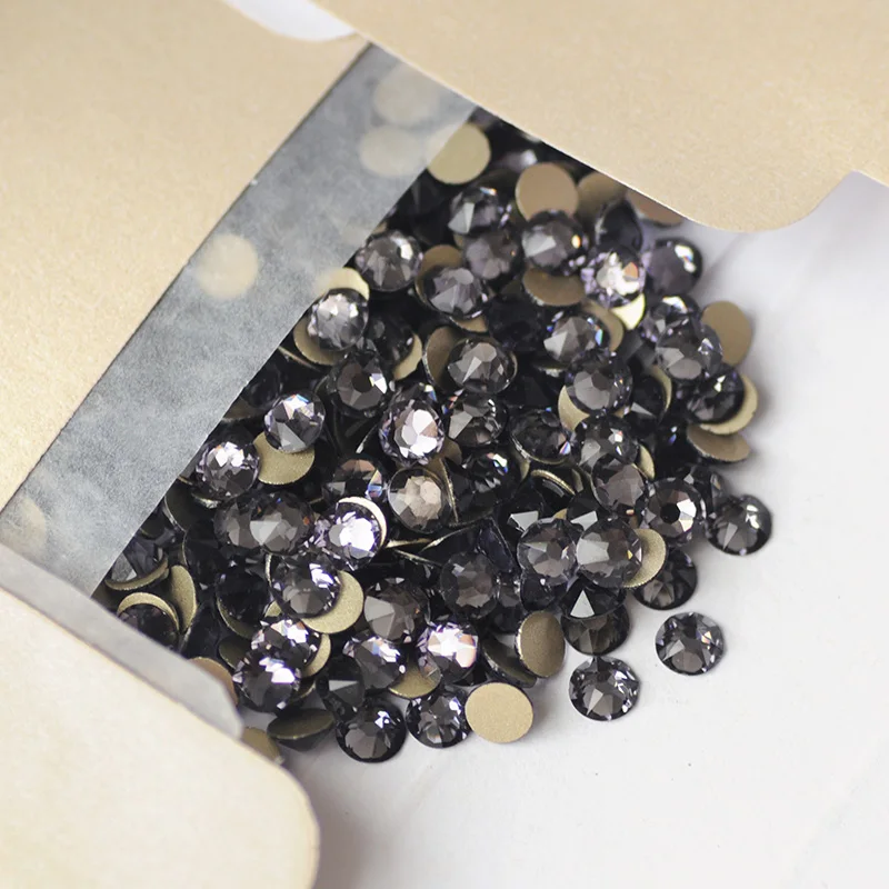 SW Xirius Tanzanit 2088 Flache Strasssteine Kristall Glitzer Glas Strass für Kleider Schmuck Glänzende DIY Kleidungsdekoration – Detail 6