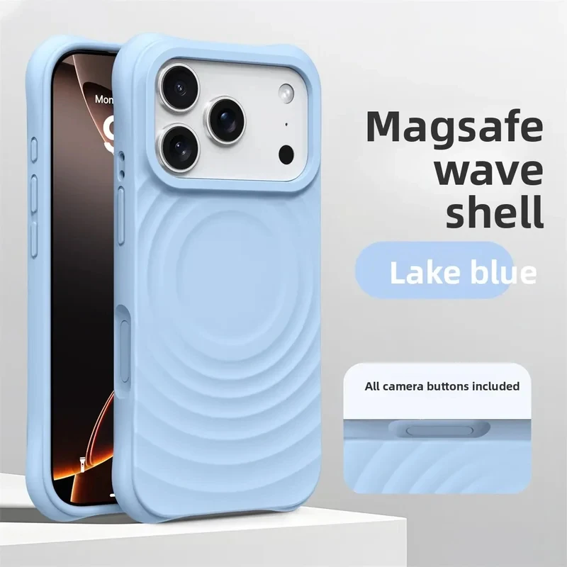 Offical Phone Case For iPhone Air 17 16 15  Pro Max Water Ri