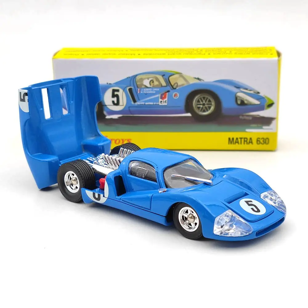 Carro modelo Diecast Dinky azul do brinquedo do Atlas, MATRA 630, LIGA #5, 1:43, 1425E