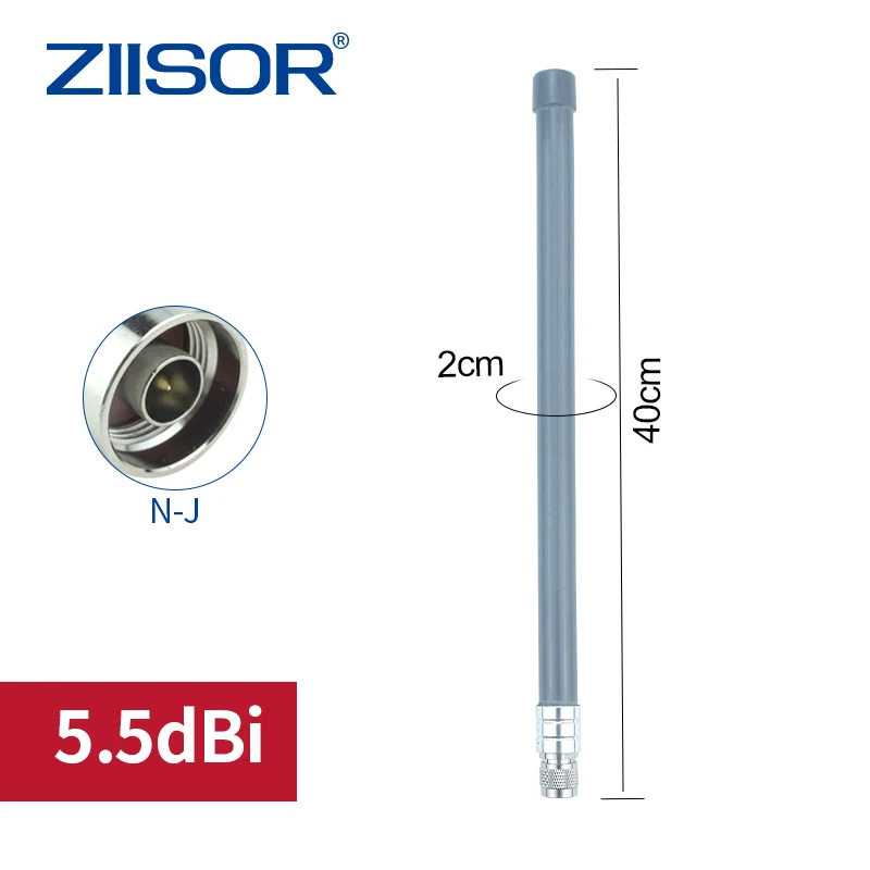 Meshtastic 868 MHz Antenne LoRa 915 MHz Hotspot Antennes Outdoor N Male 5.5dBi 40 cm voor LoRaWAN Gateway Antenne Data Converter