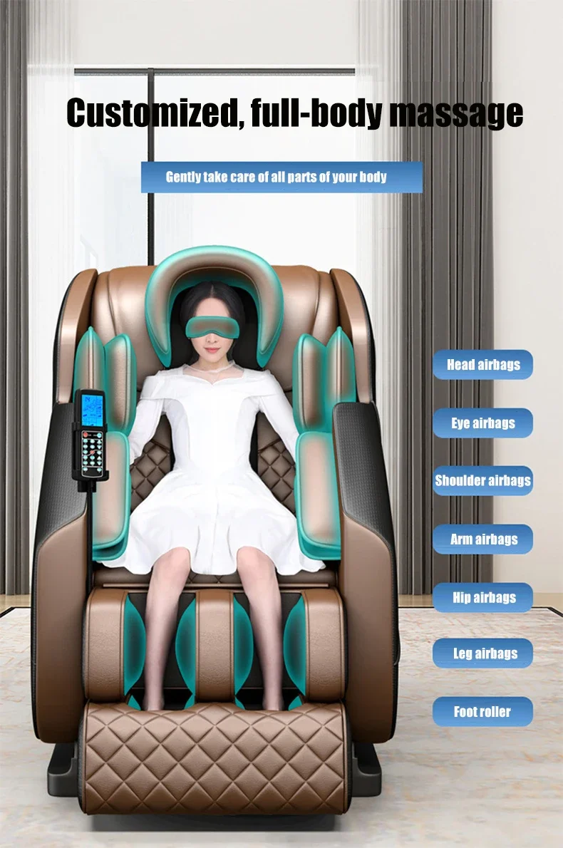 Fujian Lemesy electric massager chair recliner 4 d body scan 150 quality massage leg chairs