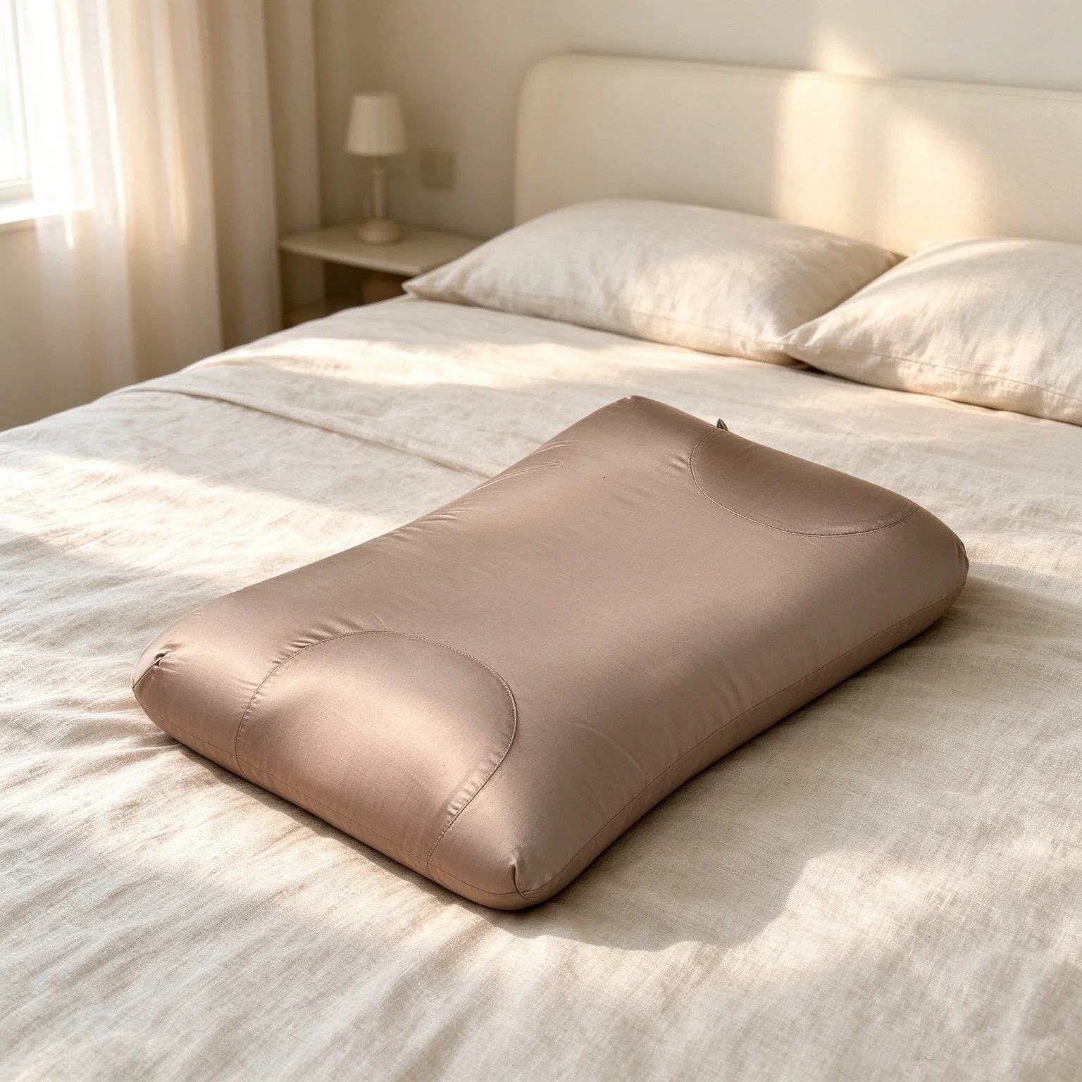 Beauty Pillow Sleep&Glow Anti-Aging Luxury Brand F.L.G Holiday Gifts Fights Sleep Wrinkles Adjustable Memory Foam Century-old