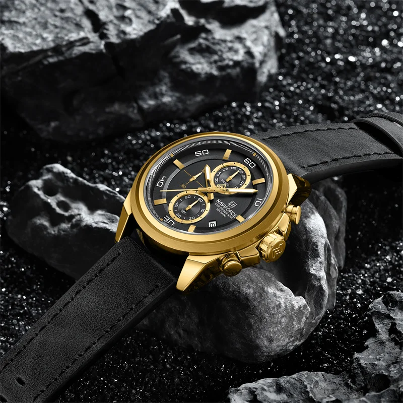 

Лучший бренд NAVIFORCE 2025 мужские часы высокого качества спортивные 3ATM водонепроницаемые повседневные мужские наручные часы деловые мужские кварцевые часы