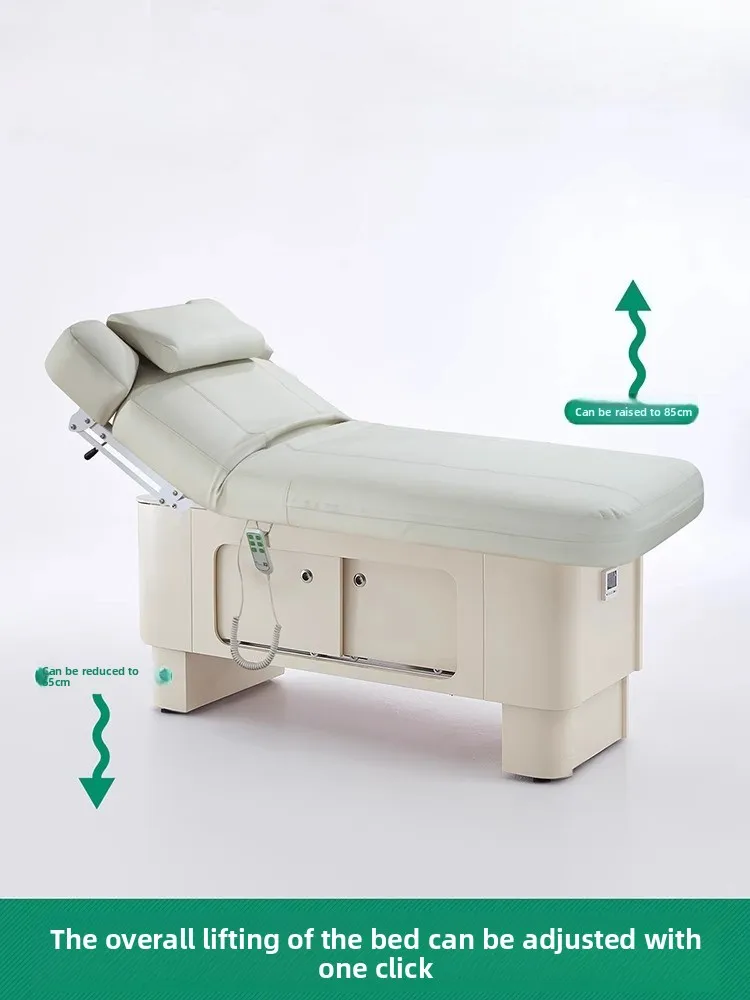 

LSL electric integral lift bed high-end beauty salon special bed health club massage treatment bed