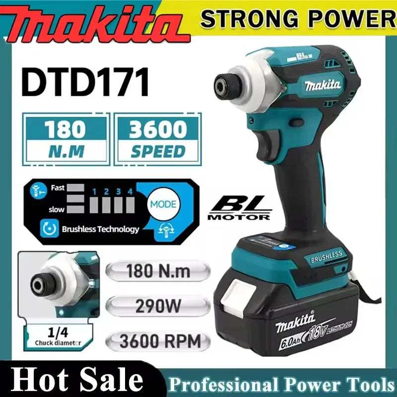 Makita DTD171 Brush…