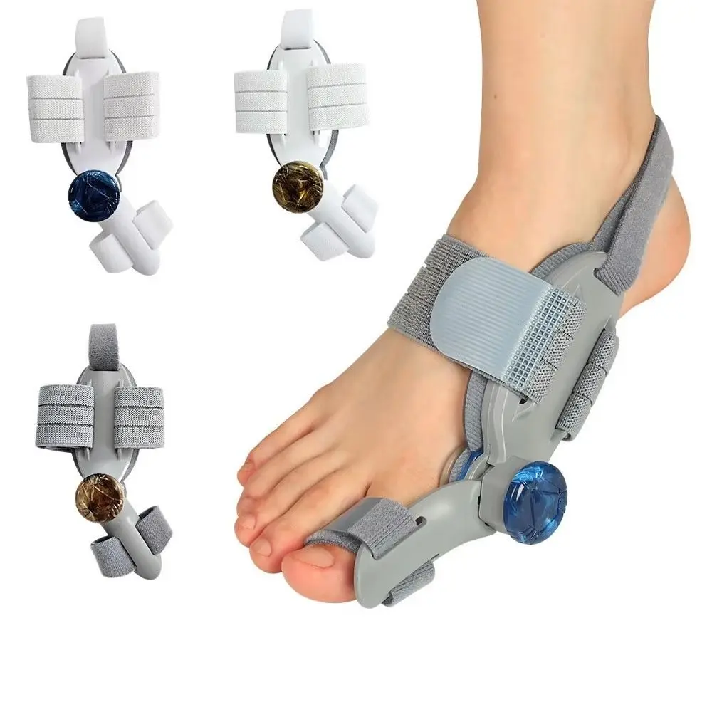 

Adjustable Bunion Corrector Comfortable Breathable Big Toe Valgus Straightener Easy To Wear with Anti-slip Heel Strap
