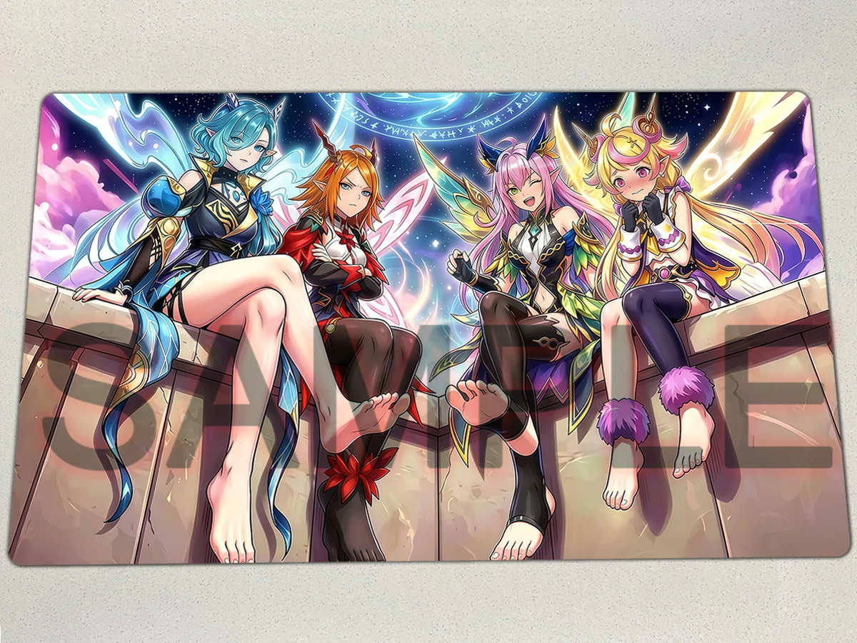 Board Game Yugioh - YuGiOh Playmat Elfnote Regina Lucina Tinia-VN