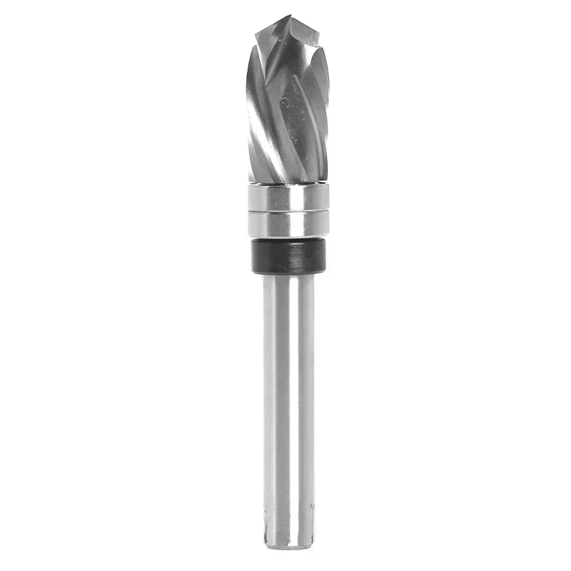 1pc 8mm 6.35mm Bearing Ultra-Performance Compression Flush Trim Router Bit 8 Mm Wood Milling Cutter Woodworking End Mill 1/4 Inc
