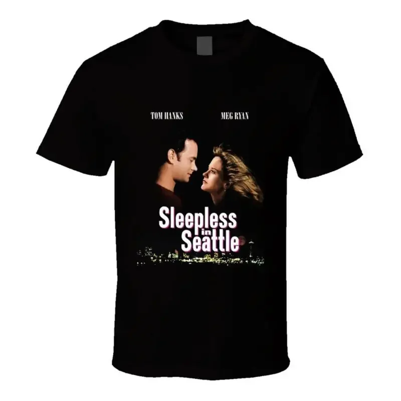 Sleepless In Seattle Tom Hanks Retro Movie T Shirt