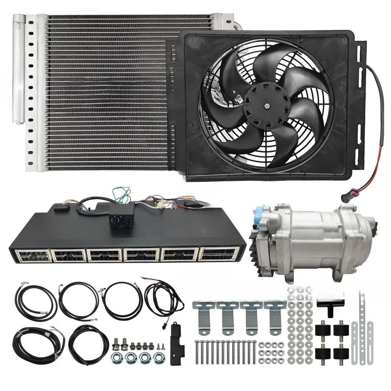 Factory Direct 2026 Auto electric air conditioning kit 868 evaporator trend assembly 8 holes