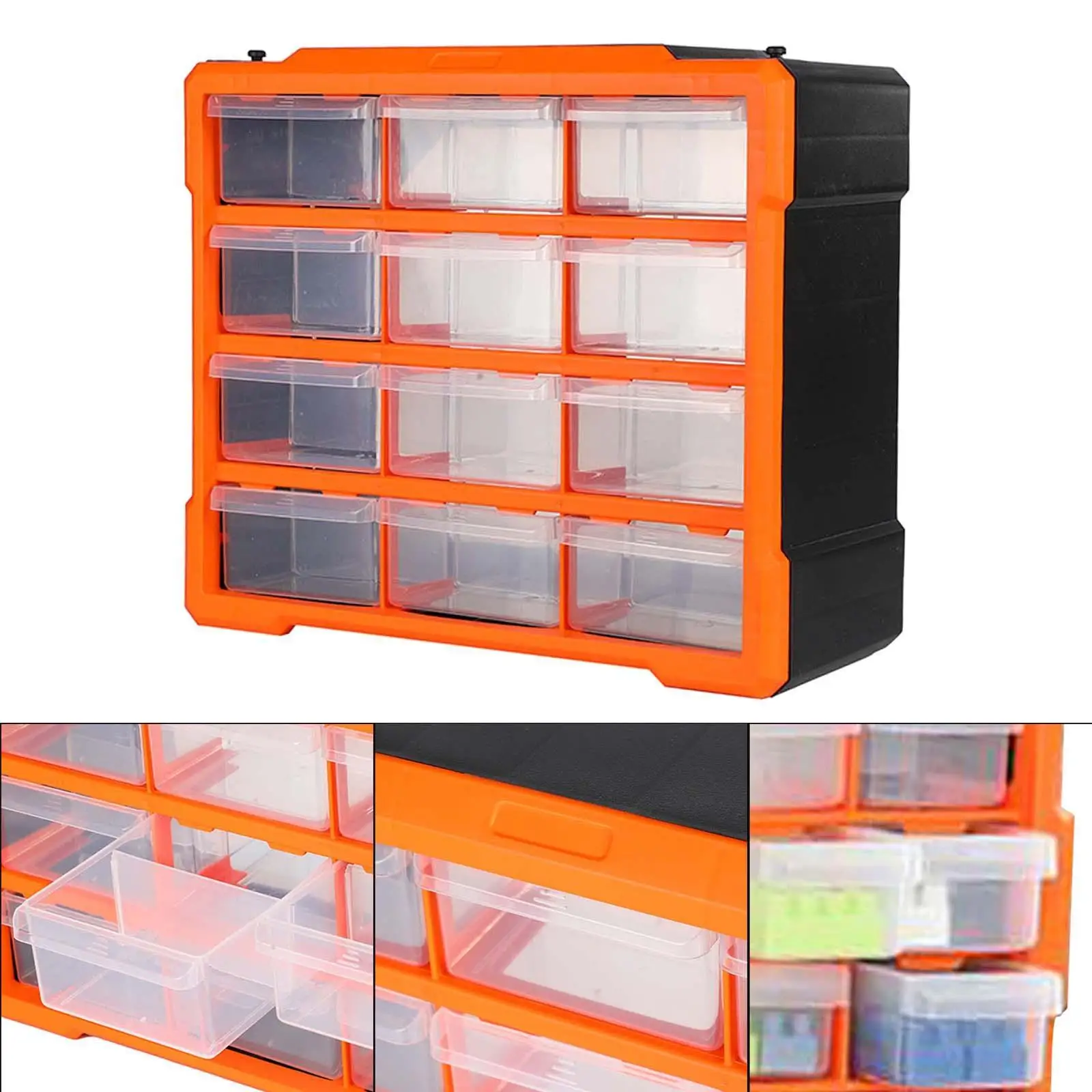 

Hardware Organizer Craft Cabinet Small Drawer Organizer for Desk for Office Art Craft Vanity Home Room Electronic Components