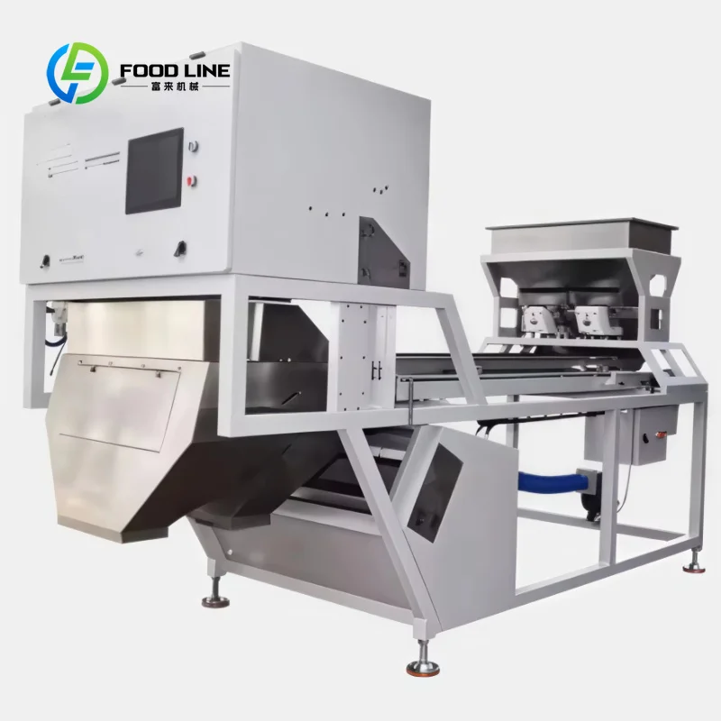 Customized Rice Grain Color Sorting Machine Grain Plastic Coffee Beans Peanuts Colour Sorting Removal Grain Color Sorter