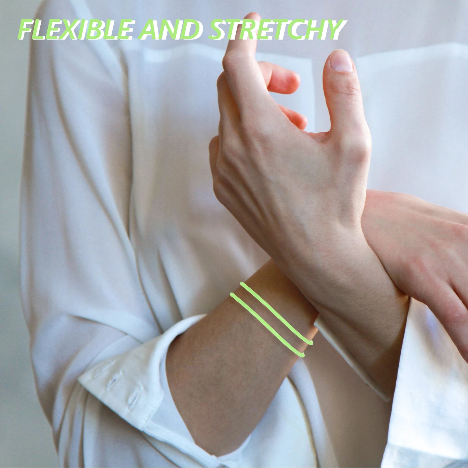 

10 Pcs Reflective Wristbands Luminous Bracelet Bracelets Kids Light Green Silica Gel