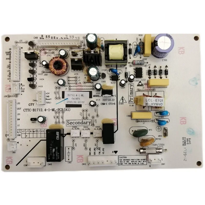 Scheda computer frigorifero Meiling BCD-570WPUCP Scheda di potenza B1712.4-1 Scheda di controllo principale