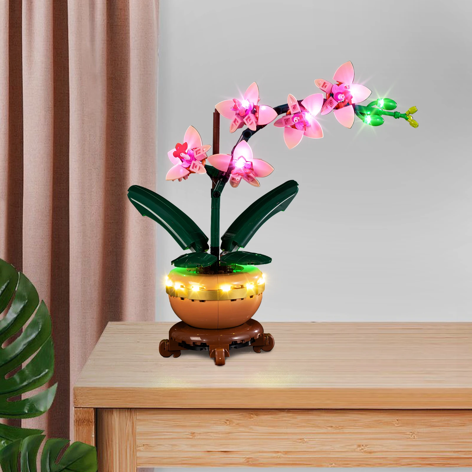 

Комплект светодиодных фонарей EASYLITE для Mini Orchid 10343, строительные блоки, игрушки, набор ламп (модель не входит в комплект)