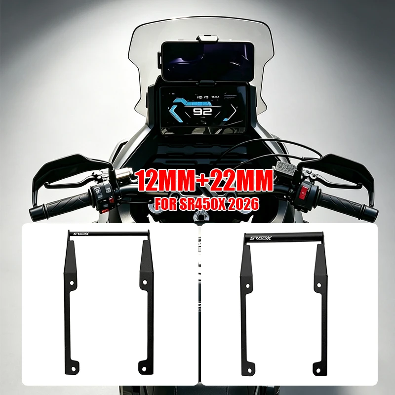 2026 Motorcycle Phone Holder Stand GPS Navigation Plate Bracket For VOGE SR450X SR450-X SR450X Accessories