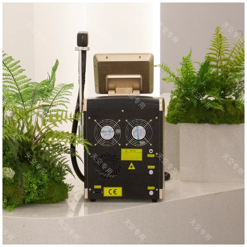 2024 Portable Professional Diode Ice Titanium Laser Body Hair Removal Machine 808 755 Alexandrite Equipment 3-wave Permanent