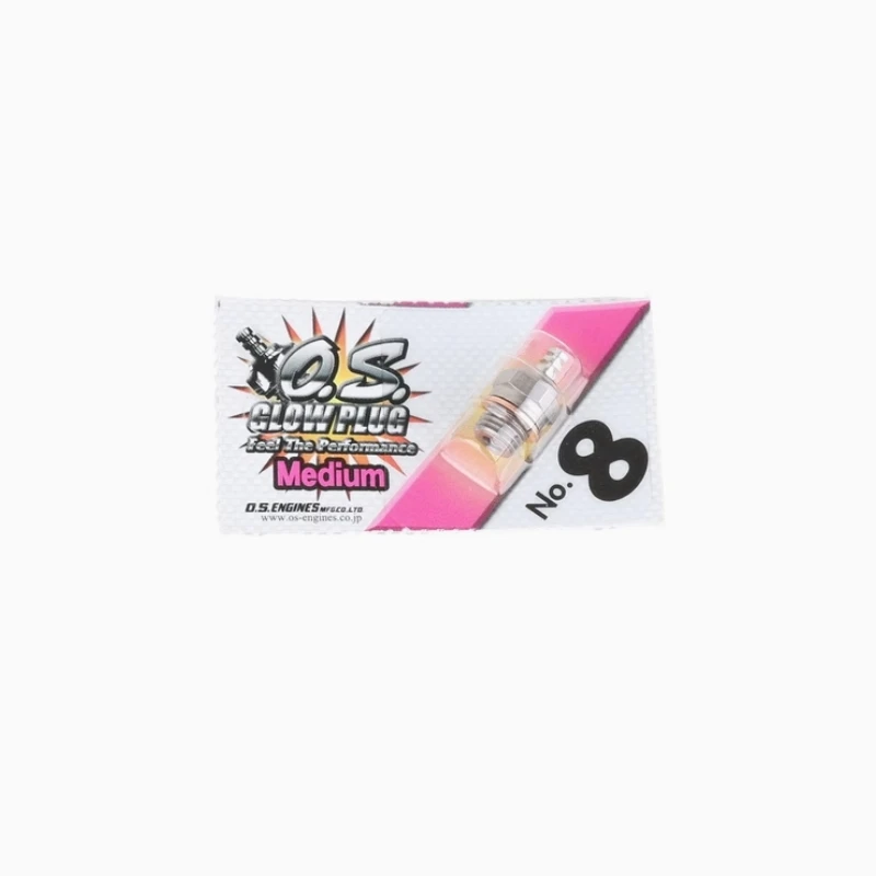 OS No 8 Bougie de préchauffage moyenne 8 #   pour moteur Nitro RC