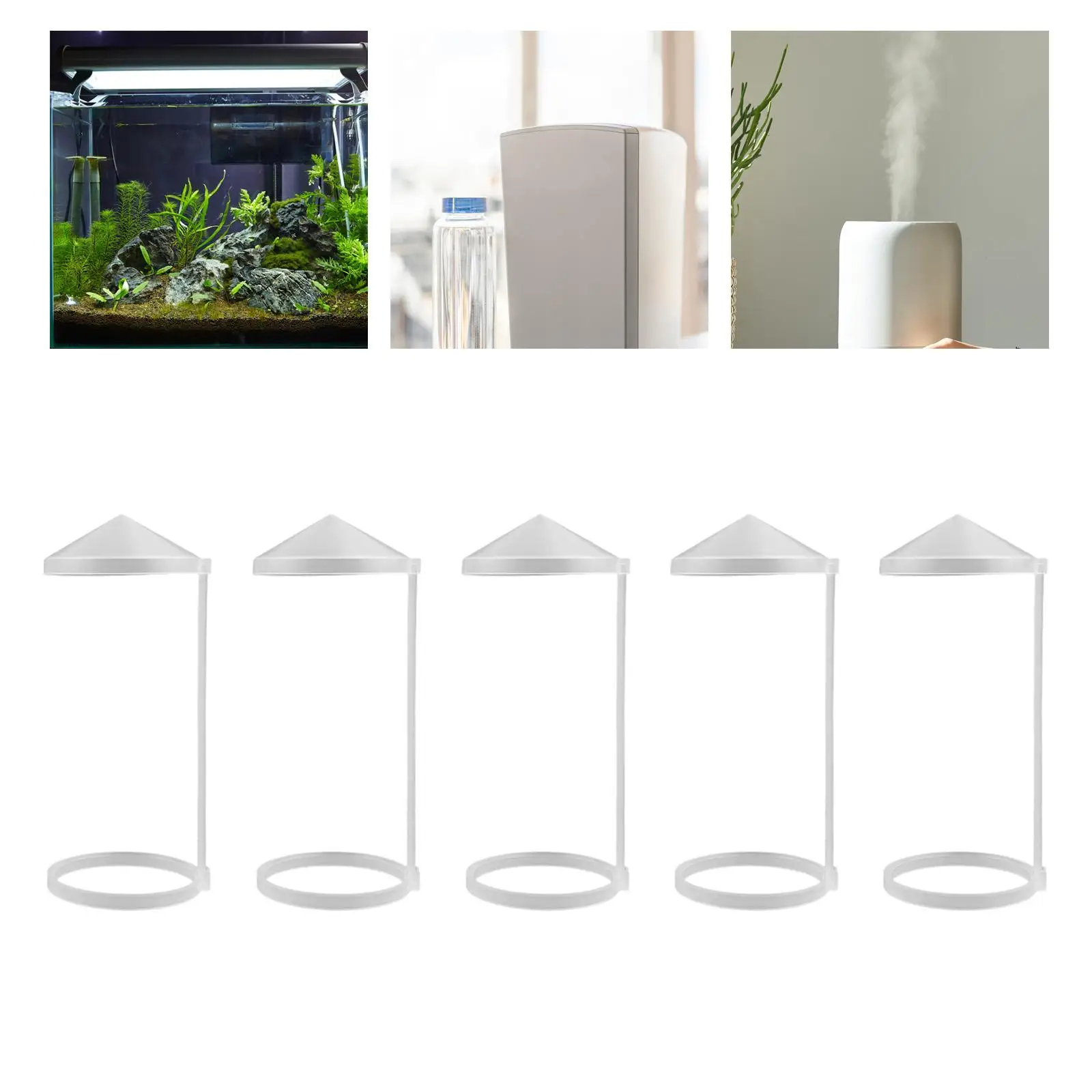 Mister Splash Guard Water Fountain Rockery Bracket for Pond Pool Mini Humidifier Mist Maker Machine Splashproof