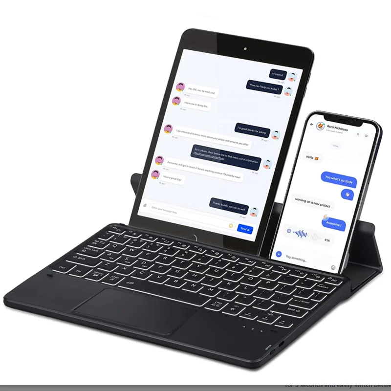 Тачпад клавиатура Bluetooth Подсветка для CHUWI HI12 HI10 Plus VI10 Plus HI10 Surbook планшетный ПК