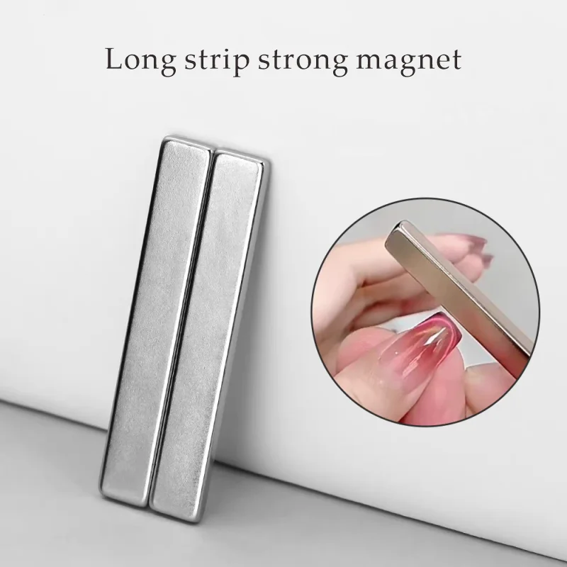 Nagel-Starkmagnetstreifen, Spezieller Magnetstein Multifunktionaler Nagelkleber Dekorativer Magnet, Verwendet für Katzenauge-Nageldesign – Detail 5