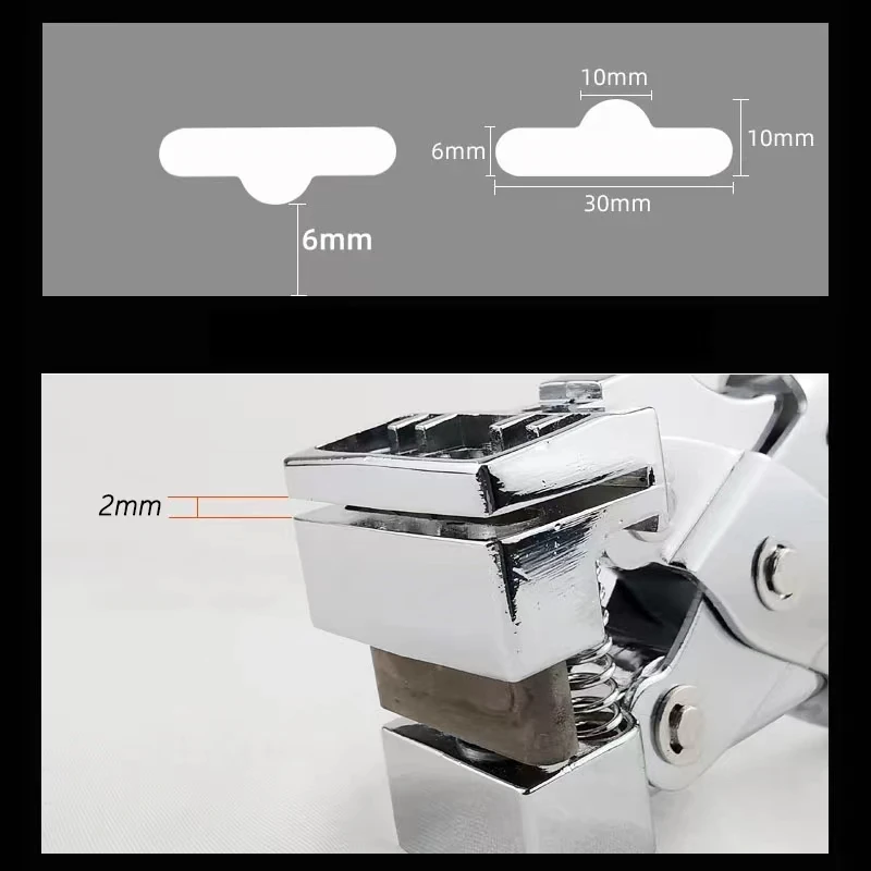 

Т-образный дырокол-перфоратор для бумаги, ПВХ, пластиковых карт, пленок для телефонов, перфоратор типа T