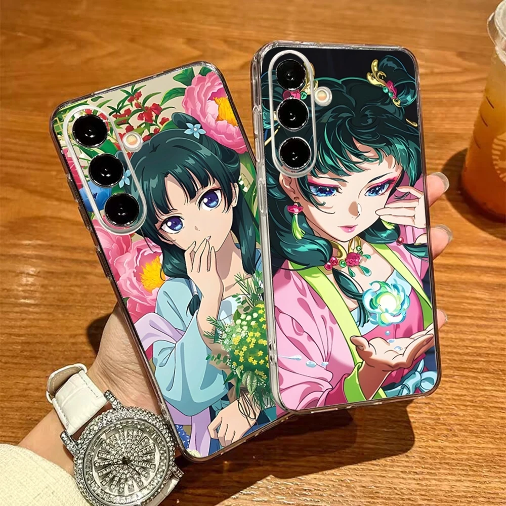 The Apothecary Diaries Phone Case For Samsung S26 S25 S24 Ultra S23 Fe S22 S20 S21 Plus Plus 5G Fe Transparent Cover