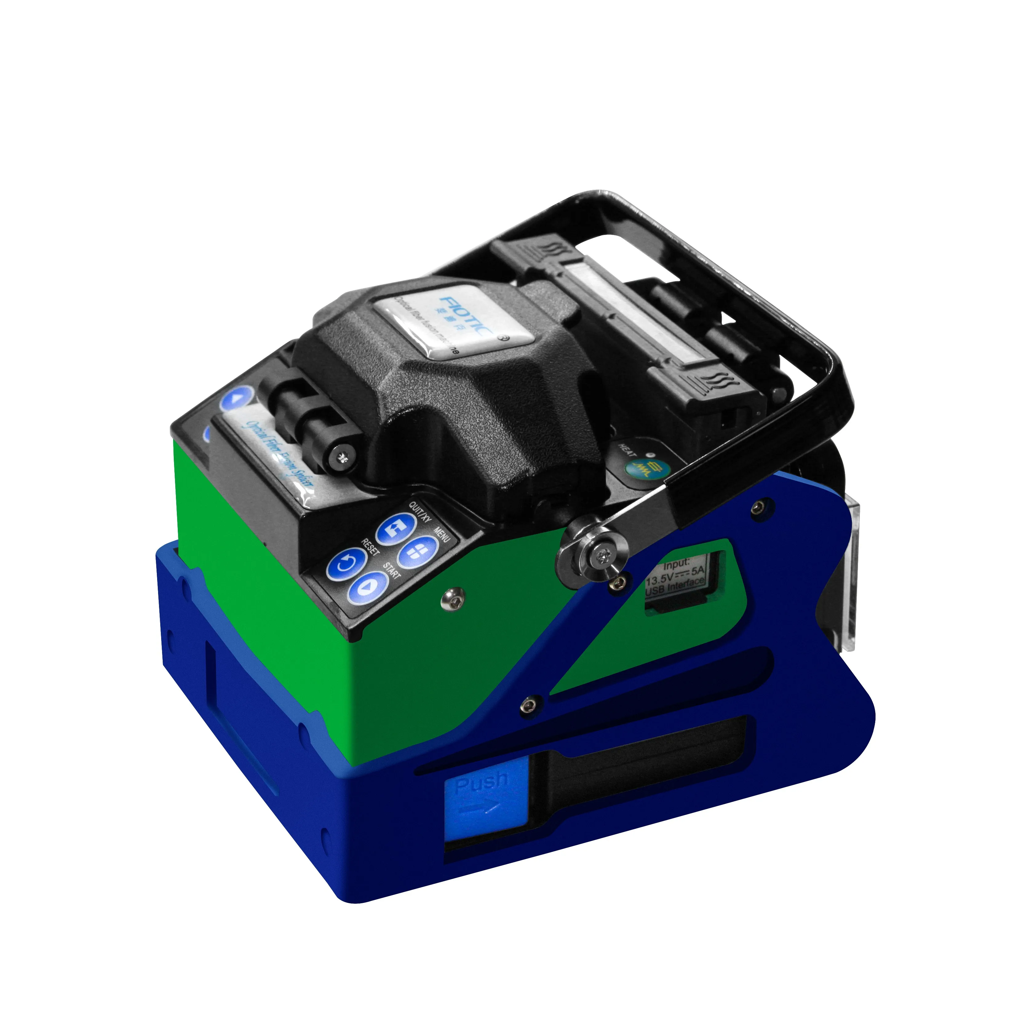 FIOTIC-268A Optical Fiber Fusion Splicer 4.3' LCD  Splicing Machine 7s Fast Splice Fusion Splicer  for 4G Wi-Fi FTTH Networks