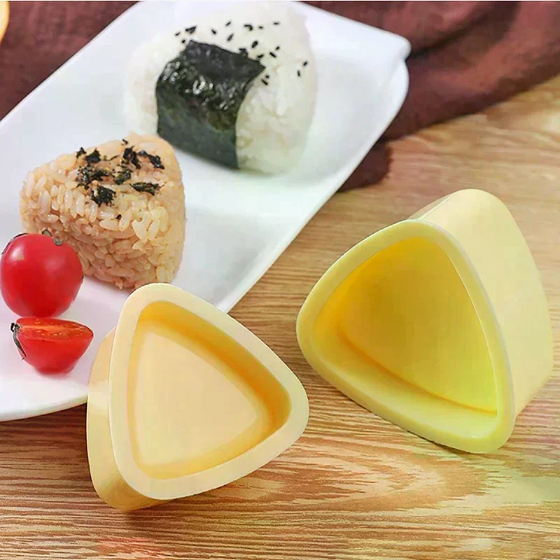 Diy Sushi Mold Onigiri Rice Ball Food Press Triangular Sushi Maker Mold Japanese Home Kitchen Bento Accessories Tools New