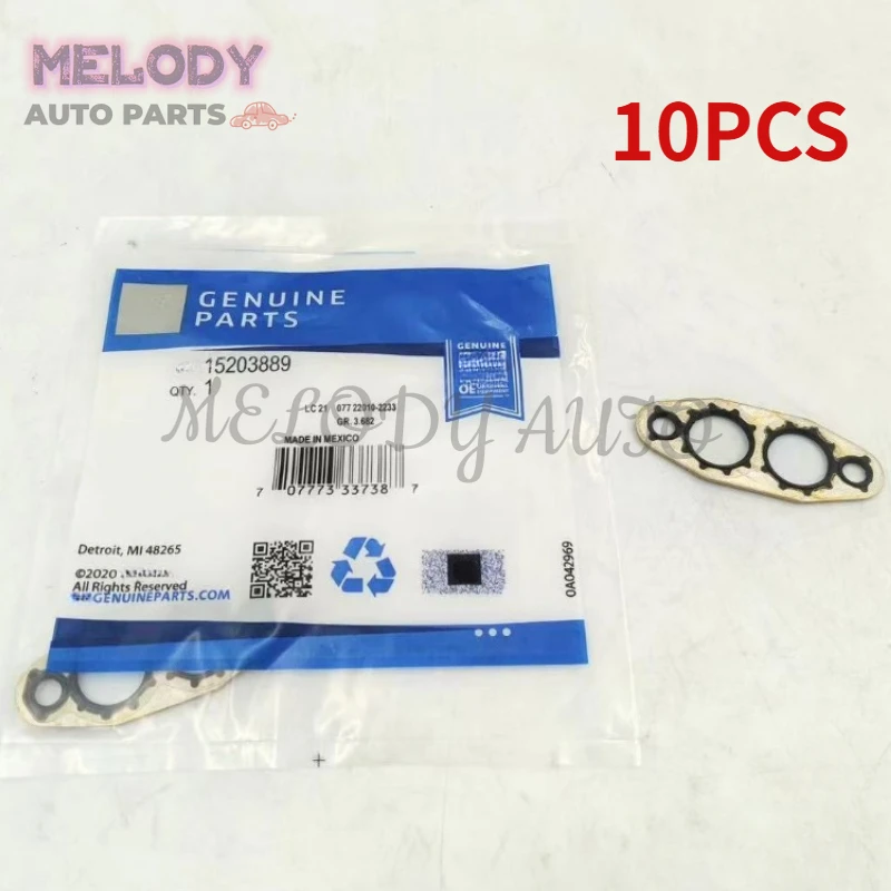 

10PCS 15203889 Oil Cooler Gasket Seals For GM CADILLAC CTS CHEVROLET EXPRESS 2500 SILVERADO 1500 2500