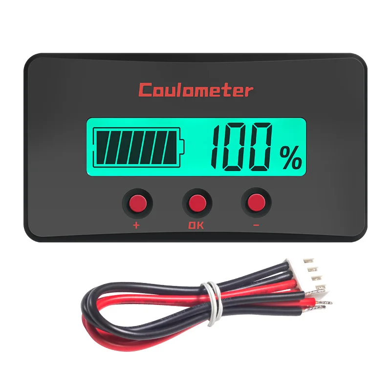 PZEM-035 Digital Voltmeter Ammeter 10A DC Solar Battery Tester 18650 Lithium Battery Capacity Tester 120V Max 12v/24v/48v