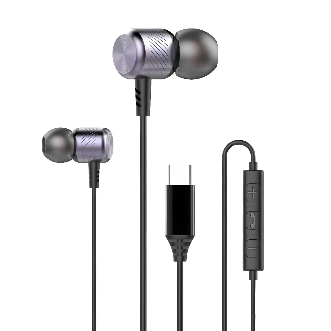 EARDECO Bass-Kopfhörer mit Kabel, Gaming-Ohrhörer, 3,5 mm/Typ, kabelgebundene Kopfhörer, Stereo-Kopfhörer mit Rauschunterdrückung, Auriculares mit Mikrofon