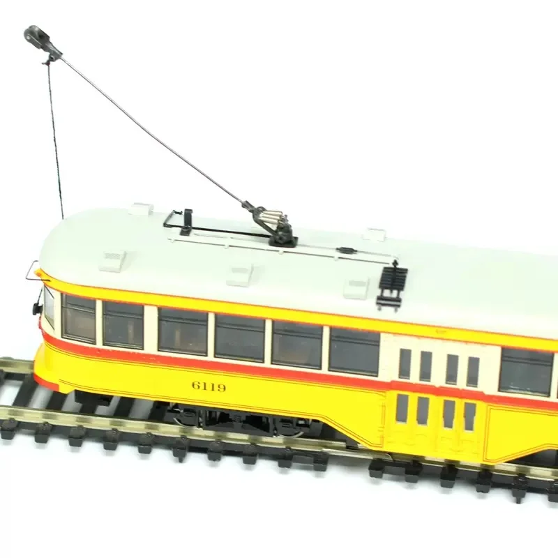 BACHMANN Train Model HO American Series Electric Controlled Simulation Digital PW Street Tram Locomotive with Lighting Effects