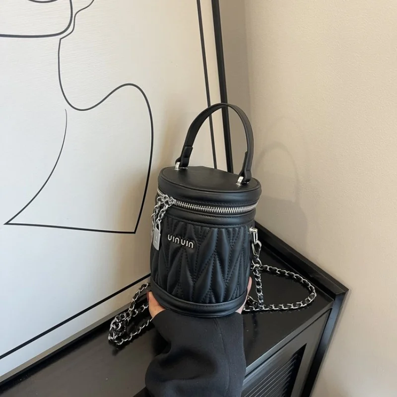 

Женская большая сумка из кожи с принтом Brooklet и Парижская повседневная винтажная пригородная сумка в повседневном стиле ​