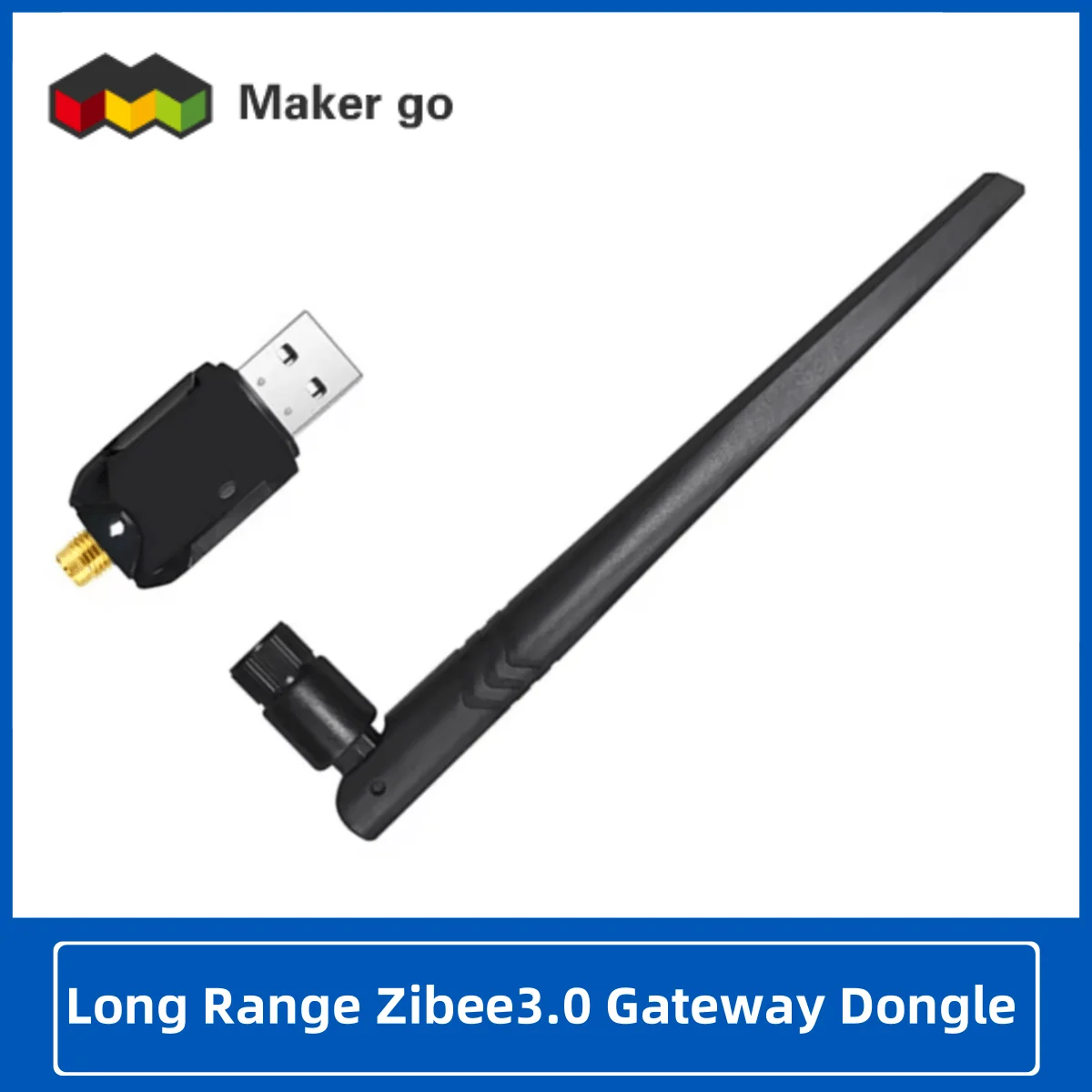 ZigBee 3.0 Gateway Dongle USB Universal ZigBee Gateway mit Antenne kompatibel mit Home Assistant OpenHAB ZigBee2MQTT