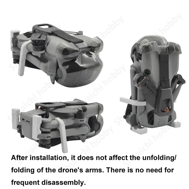 1 ensemble pour Drone DJI MINI 5 Pro RC, support de protection pour train d'atterrissage surélevé, conception confortable, accessoires modifiés Anti-abrasion