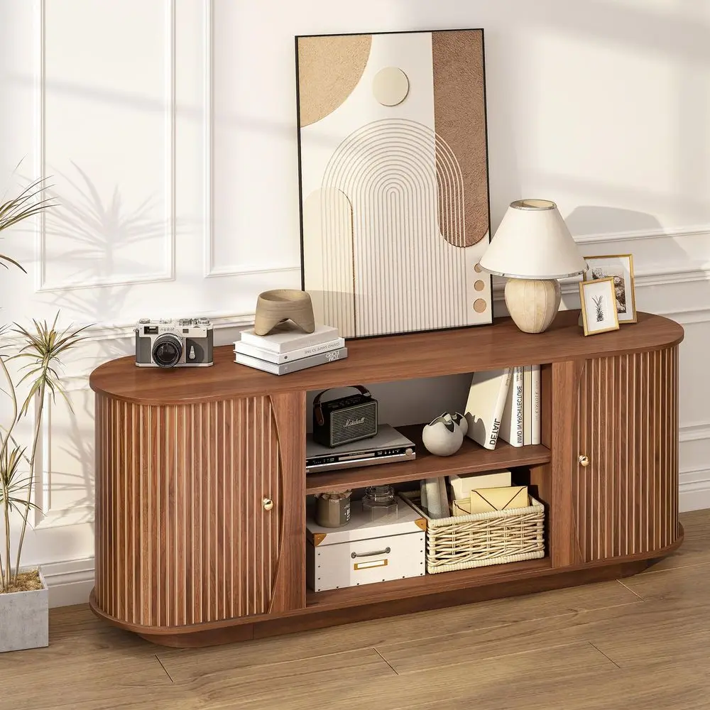 Tambour Door Tv Sta…