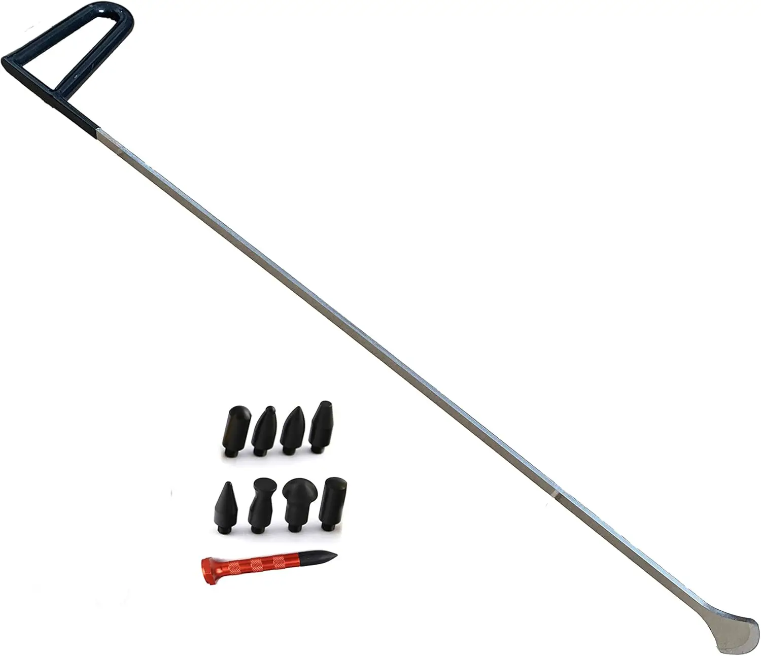 

Набор инструментов для удаления вмятин с хвостом кита (11 шт.), 17-футовый набор для удаления вмятин на двери автомобиля