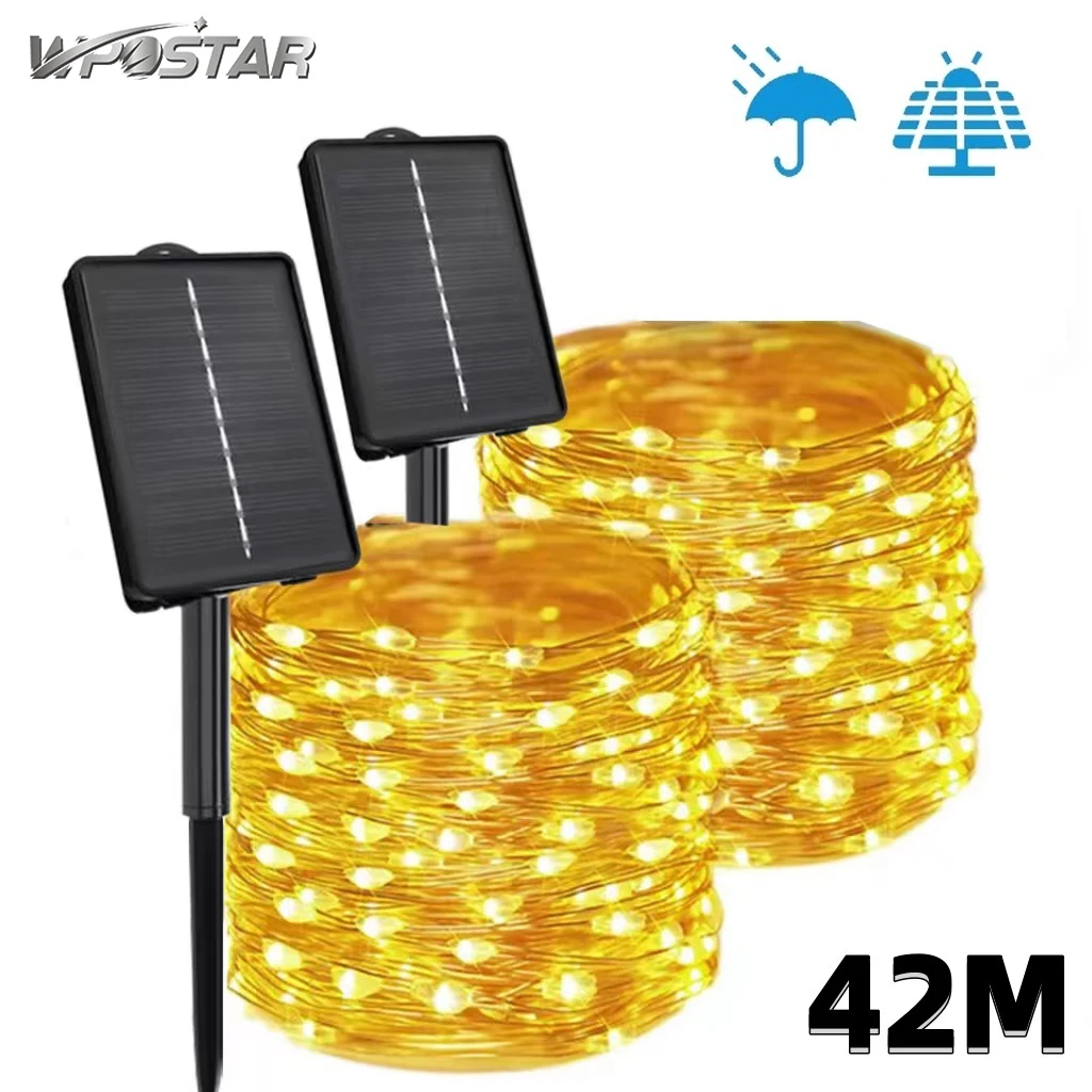 100/200 Leds Solar Fairy Light Outdoor Garland Solar Lamp for Courtyard Christmas Tree Garden Waterproof