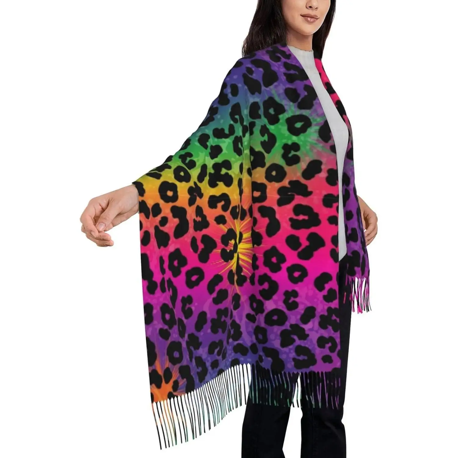 

Women Girls Long Scarf Winter Fall Pashmina Shawl Wrap Blanket Wrap Shawl For Gift Women Spring Fall Winter