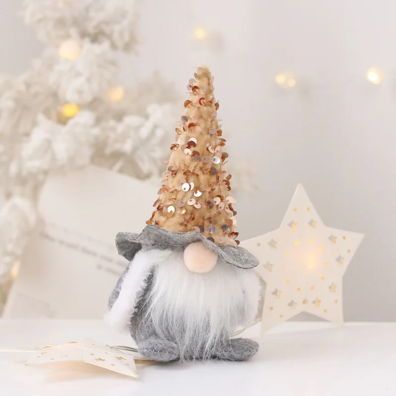 18 سنتيمتر جنوم عيد الميلاد دمية مجهولي الهوية عيد ميلاد سعيد ديكور المنزل نافيداد ناتال هدية للعام الجديد هدايا عيد الميلاد 18X8 سنتيمتر