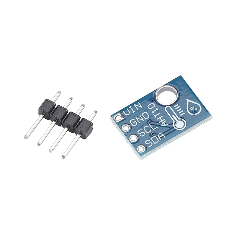 10PCS AHT10 High Precision Digital Temperature And Humidity Sensor Measurement Module I2C Communication Replace SHT20